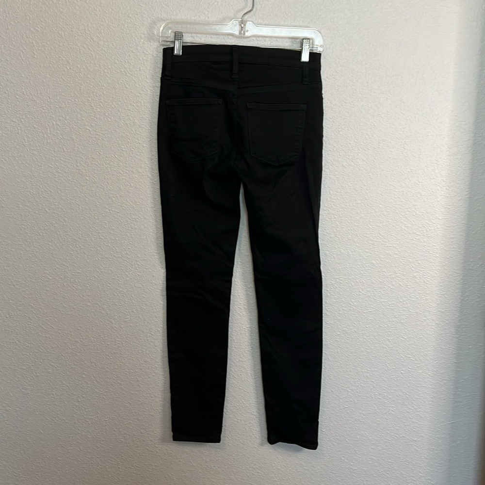 JCrew 9” Toothpick Skinny Jean Black Size 26 - Picture 9 of 11
